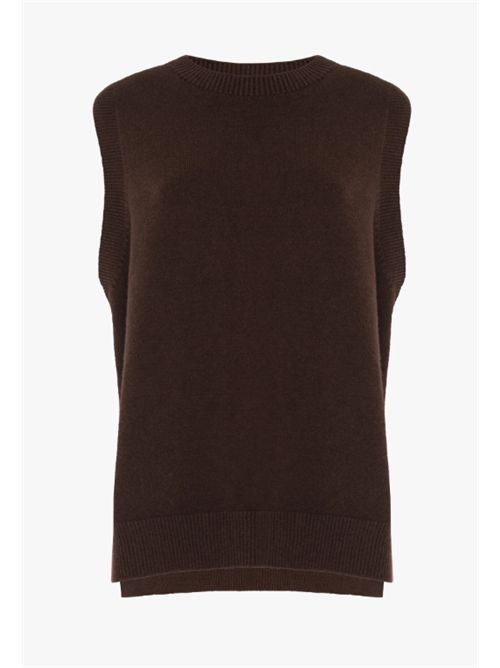 Gilet con Spacchi Manila Grace MANILA GRACE | M473VUME009